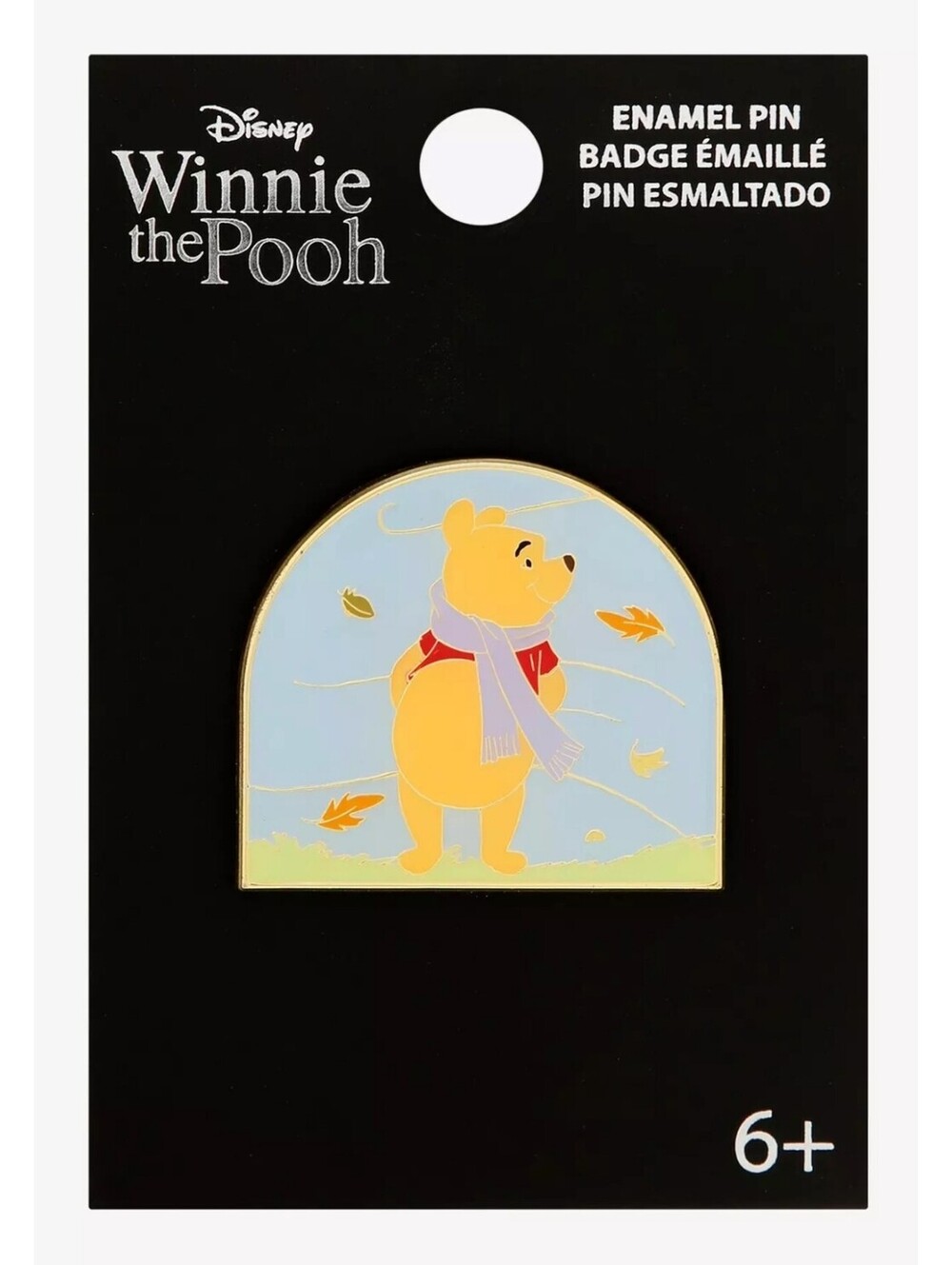 Loungefly Disney Winnie the Pooh Windy Pooh Bear Enamel Pin